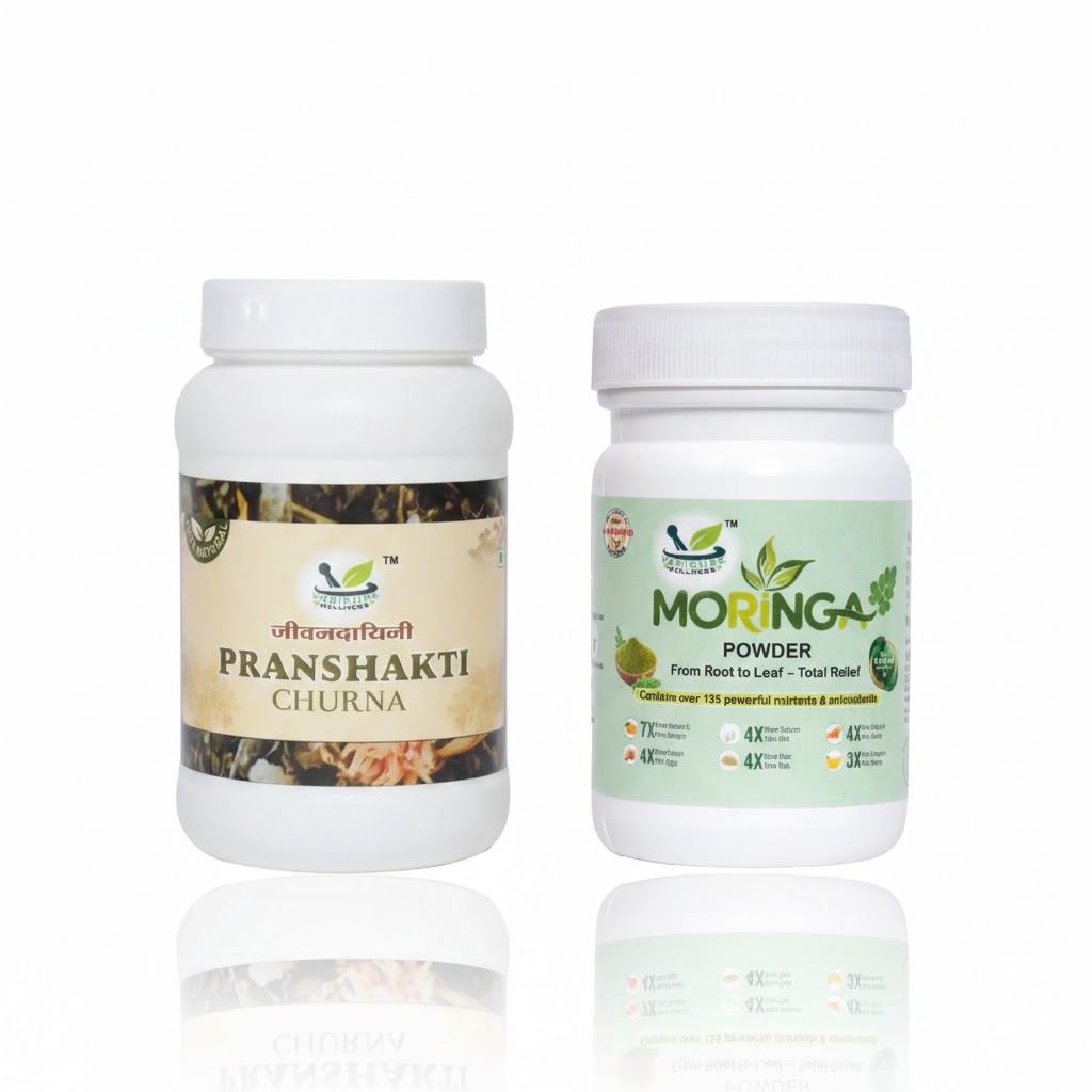 1 Pranshakti Churn + 1 Moringa