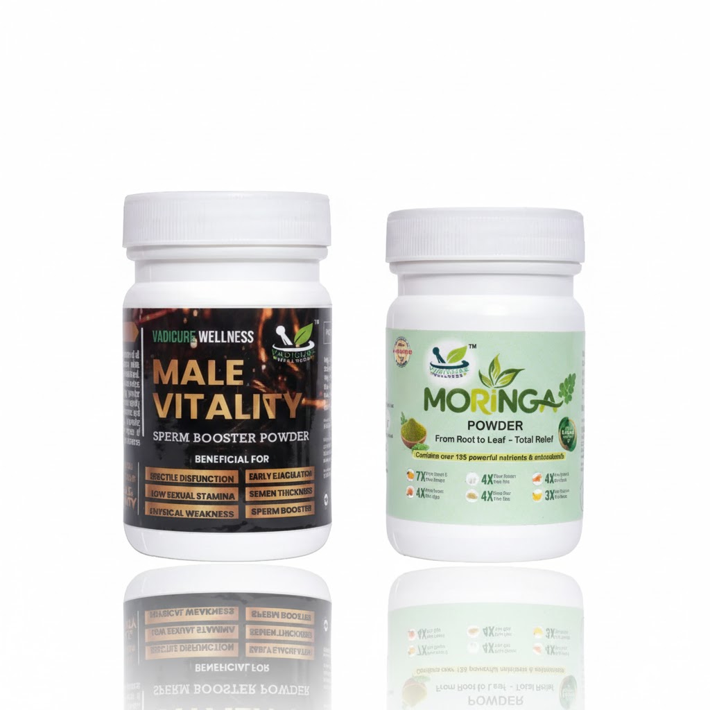 1 Male Vitality + 1 Moringa